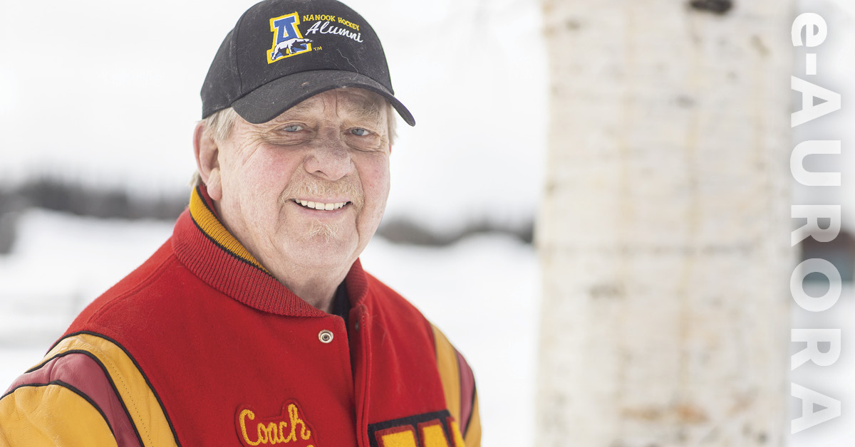 Head shot of Richard Tarkiainen with "e-Aurora" on the side