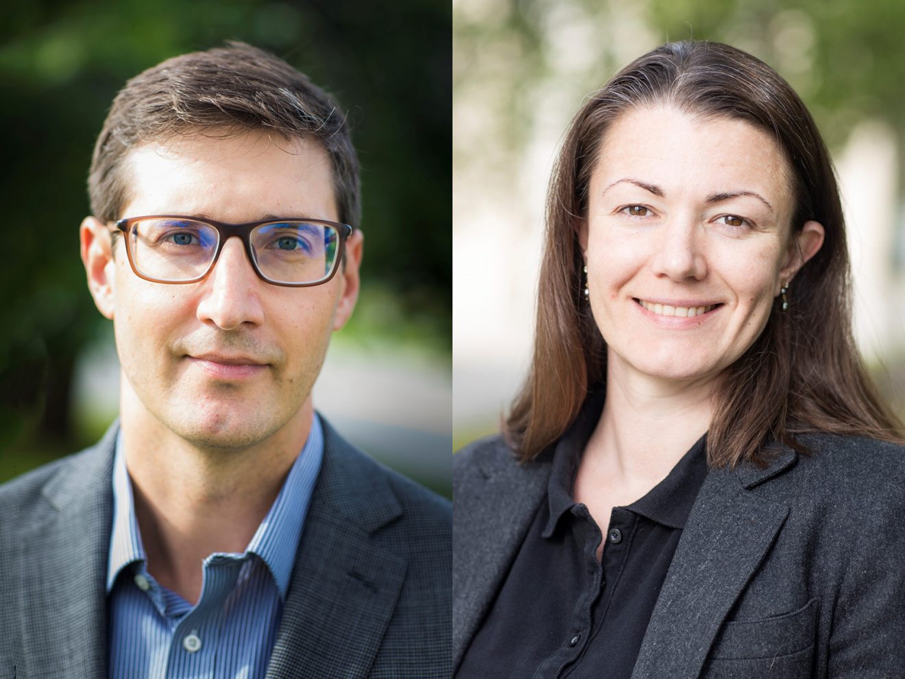 Combined image of John Smelter and Ellarae Miner