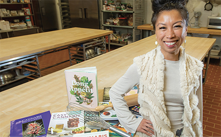 UAA alumna and culinary arts assistant professor Riza Brown