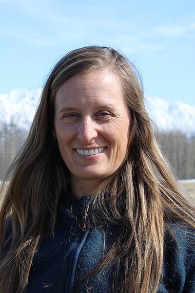 Gasch leads a research program focused on soil ecology, plant-soil interactions, how soils respond to environmental change and how we can build and maintain healthy soils. The program does field trials, surveys and experiments to learn about the ecology of Alaska's agricultural soils and to evaluate management practices that simultaneously protect the soil and support food production.