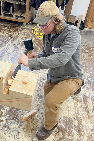 Matt is the instructor for the Alaska Lumber Grading Program. He also leads workshops in sawmill operation and lumber drying.