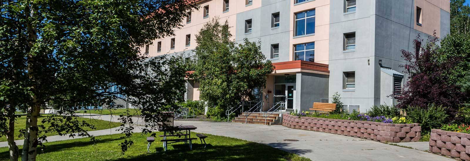 Lathrop hall houses UAF Financial Services