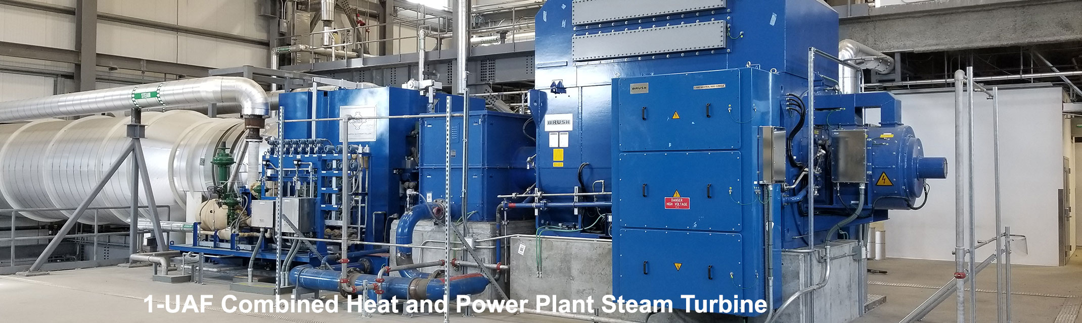 UAF Combined Heat and Power Plant Steam Turbine