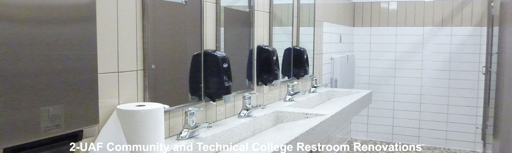 UAF Community and Technical College restroom renovations