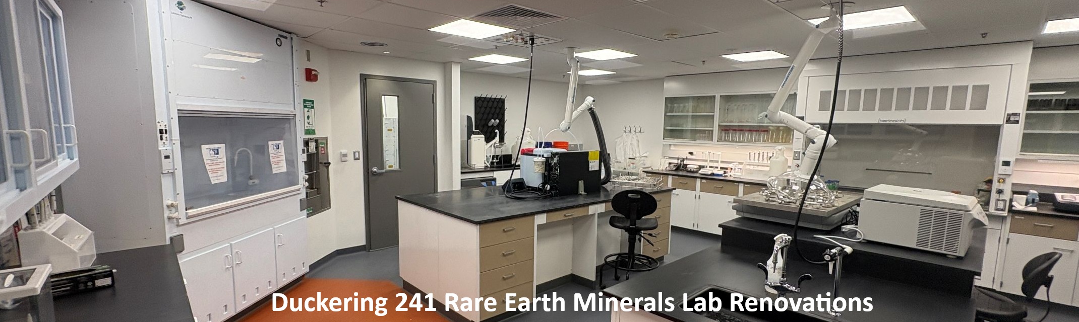 Duckering 241 Rare Earth Minerals Lab