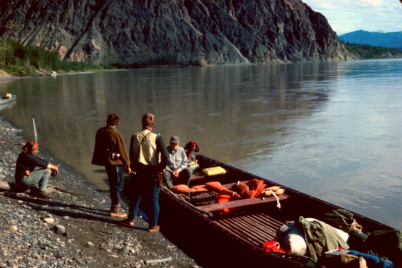 Boat on the Yukon