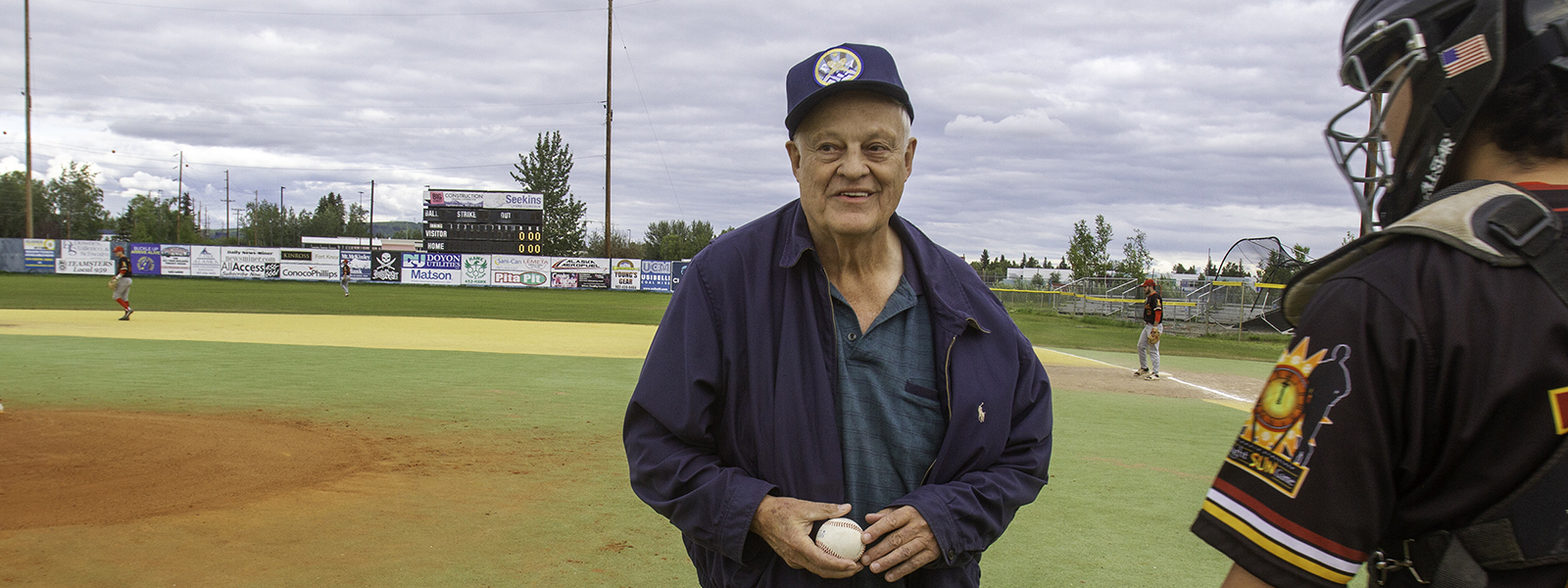 George Lounsbury, trustee of the Bill Stroecker Foundation