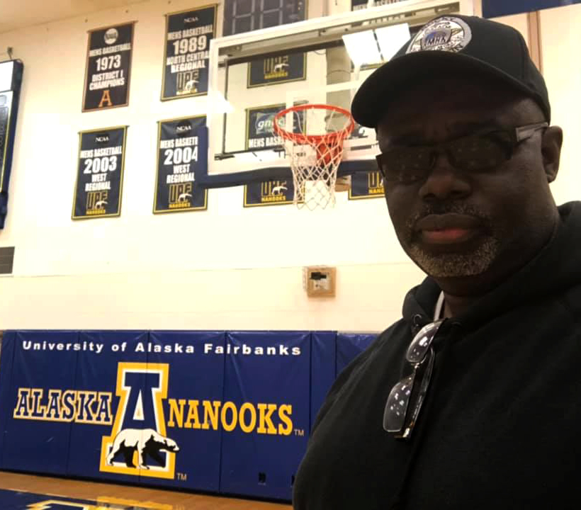 Darryl Lewis Sr. ’88 recently revisited the scene of his college basketball career.