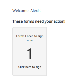See signature forms