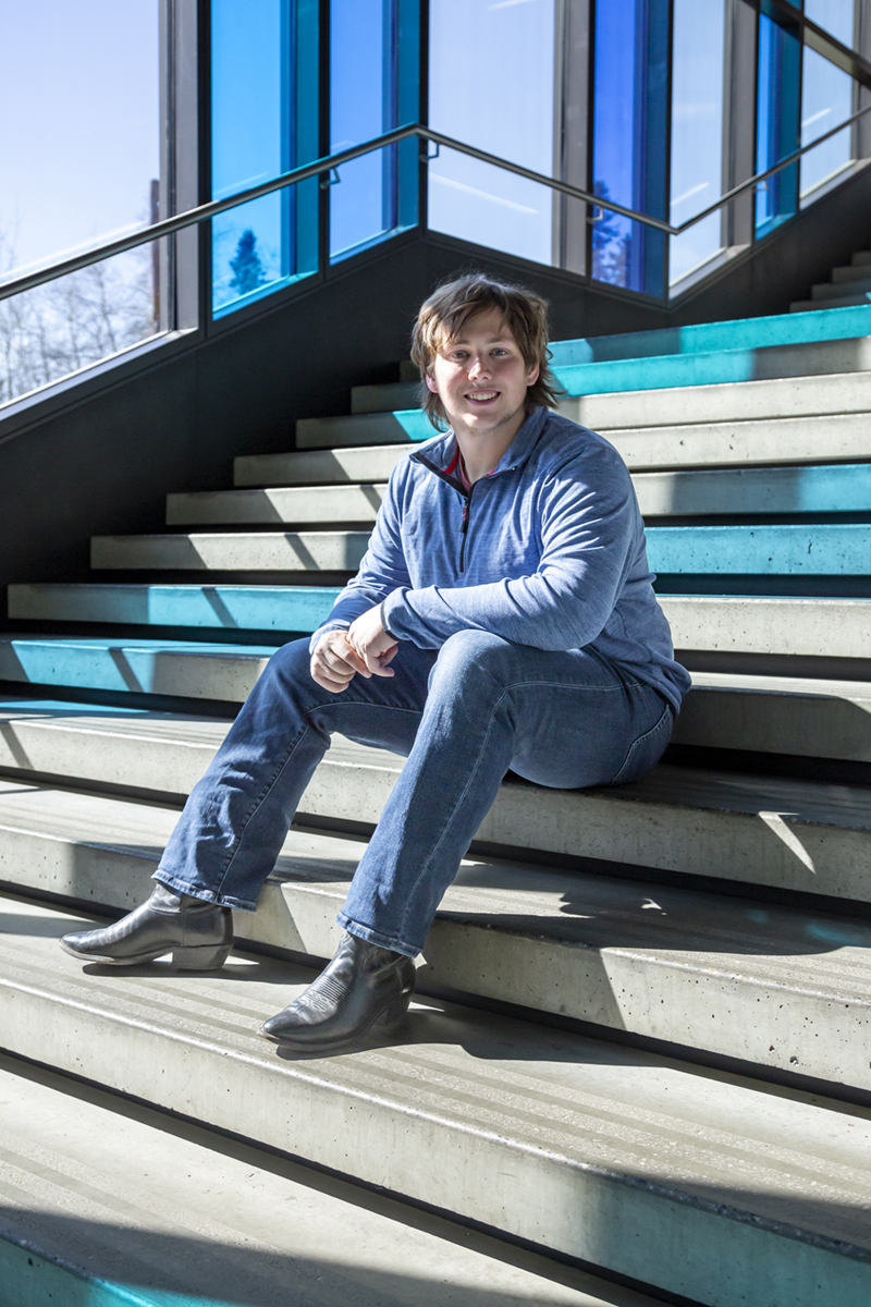 William Morrow. UAF Photo by Sarah Manriquez