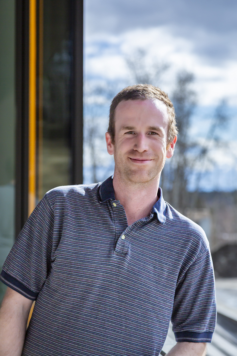 Trevor Chrzan. UAF Photo by Sarah Manriquez