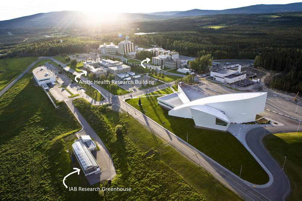 Aerial view of West Ridge