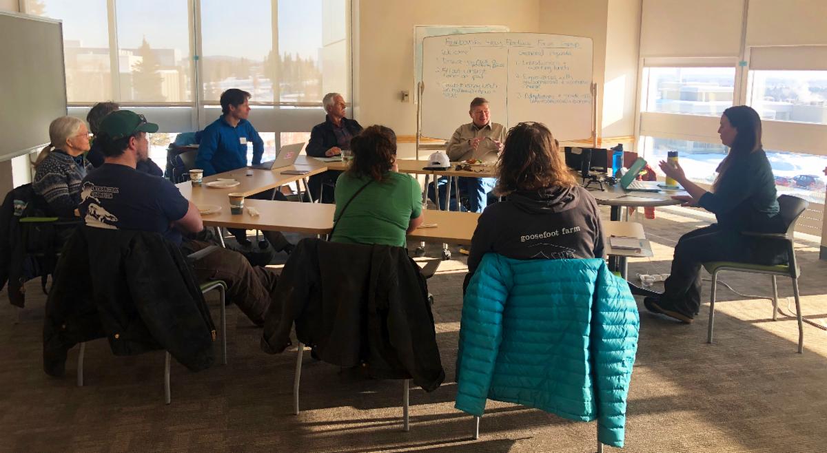 People ina conference