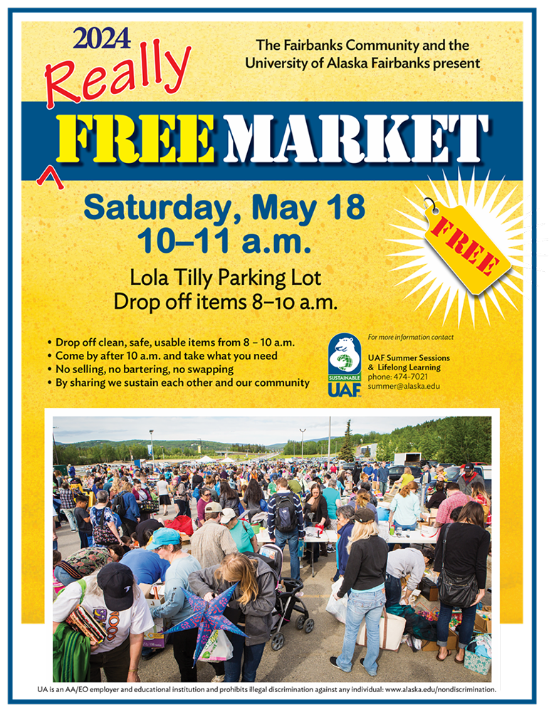 Really Free market flyer