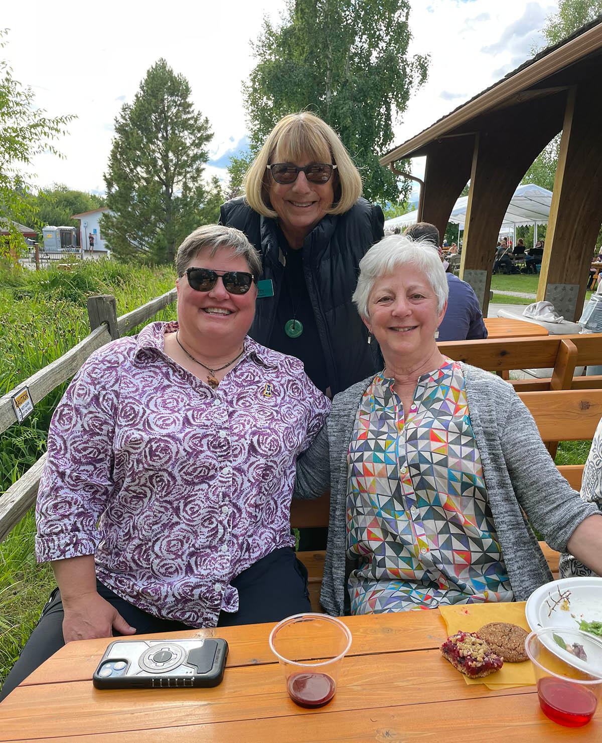 Group posing for a photo