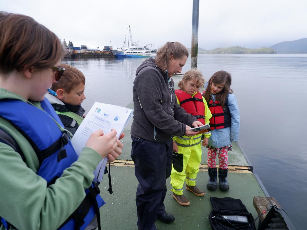 Nicole Filipik, with the Sitka Tribe of Alaska and a 4-H parent