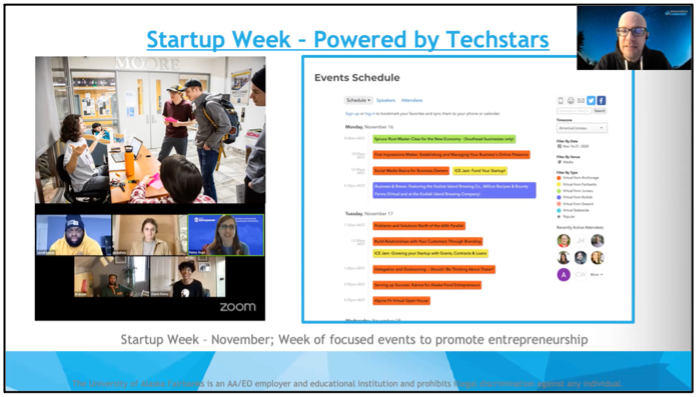 Start up Week flyer