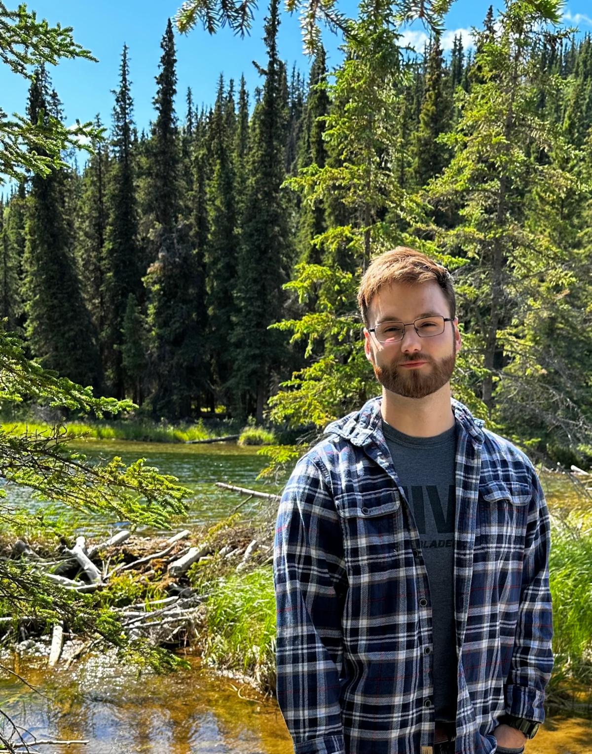 Eric Hartley in Denali National Park 