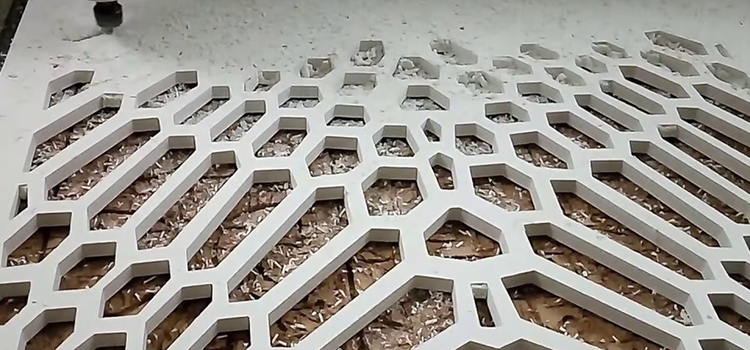 Vector cutting done by a 3-axis desktop CNC machine