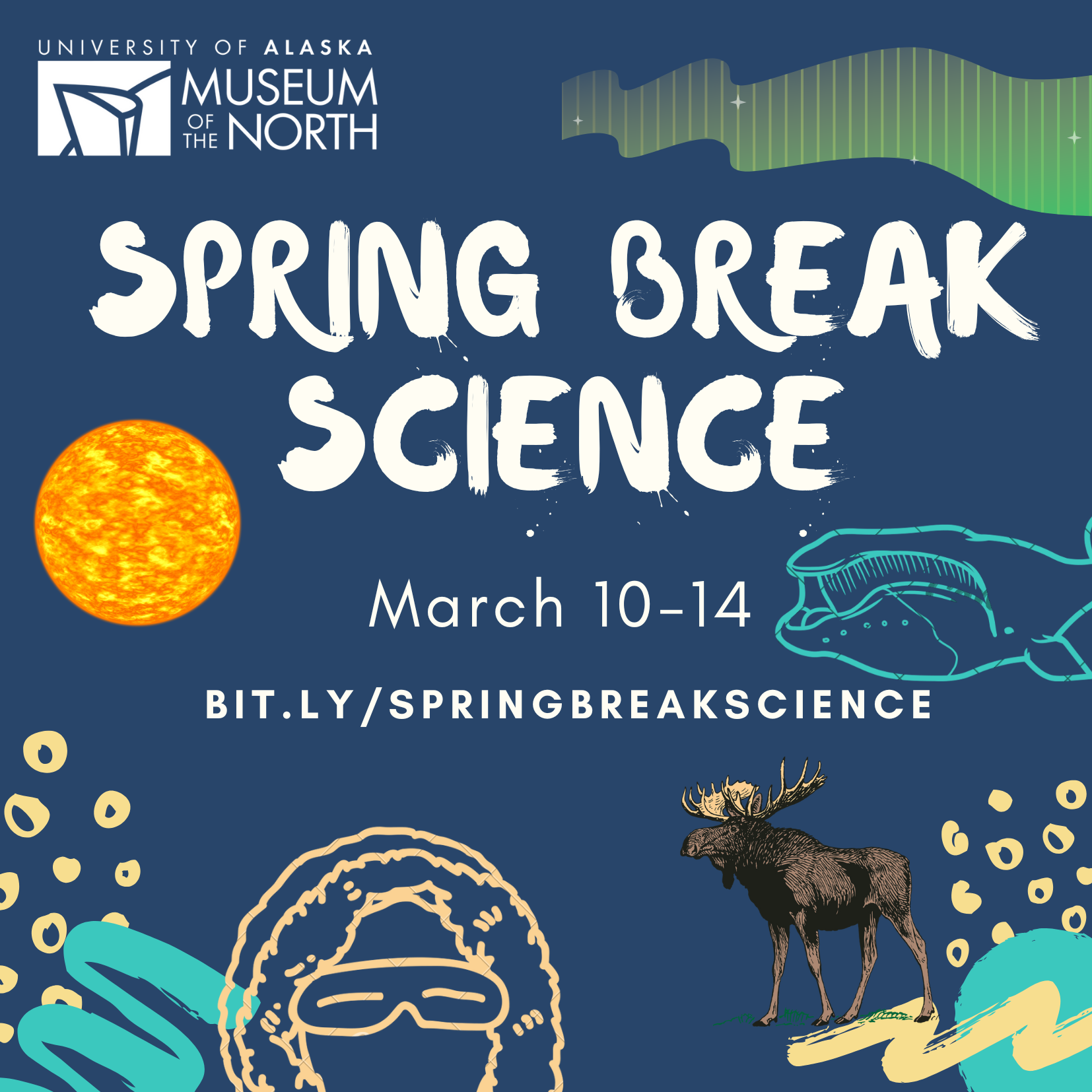 Spring Break Science logo