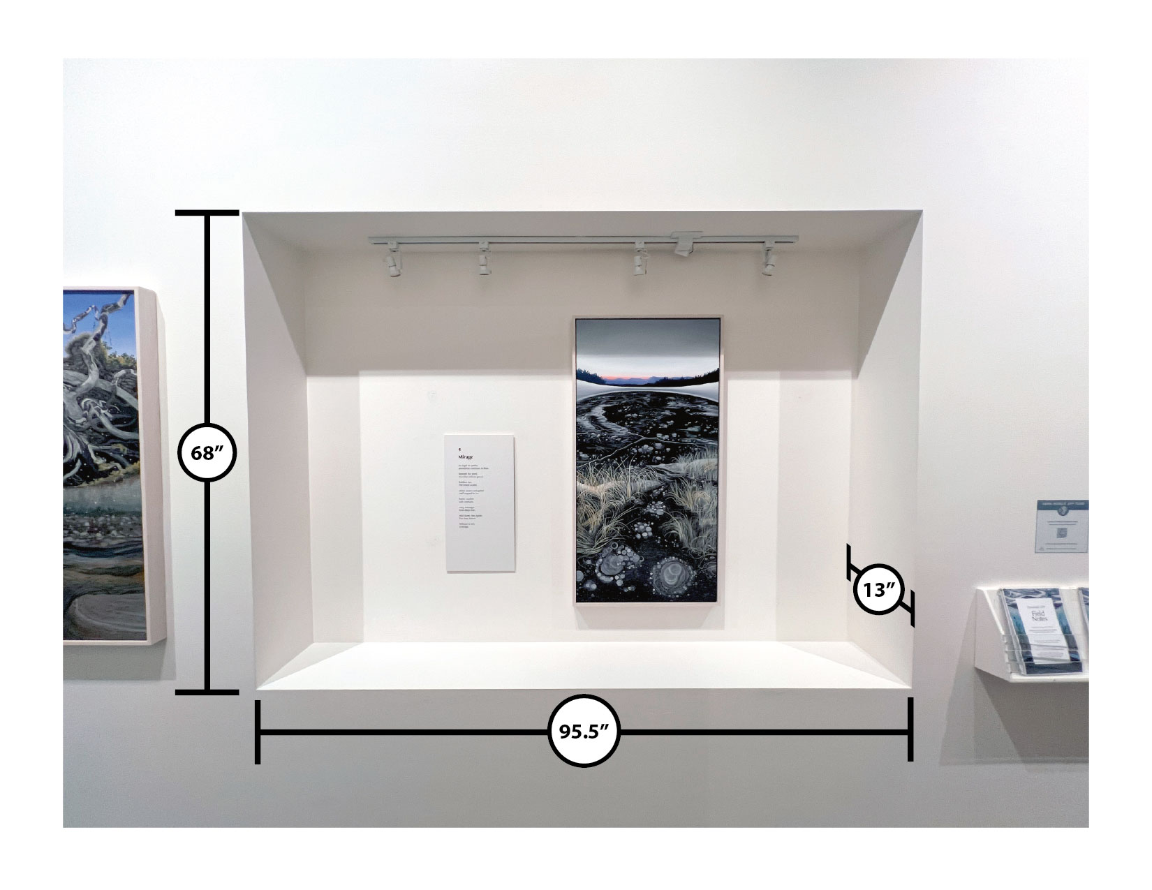 Rose Berry Alaska Art Gallery alcove