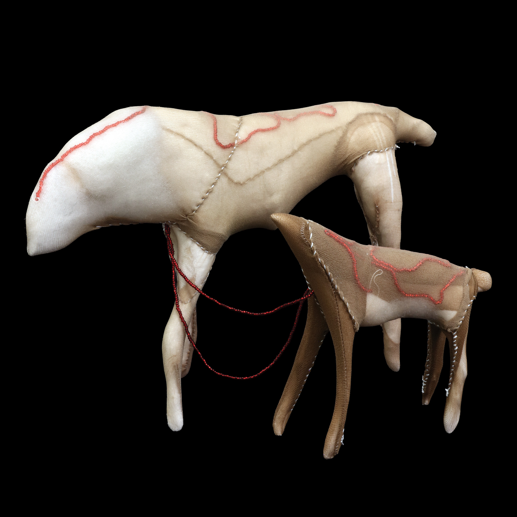 Moose Mother, 2022, by Sky Roehl