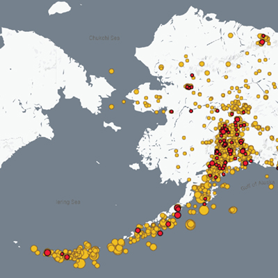 Live quake map