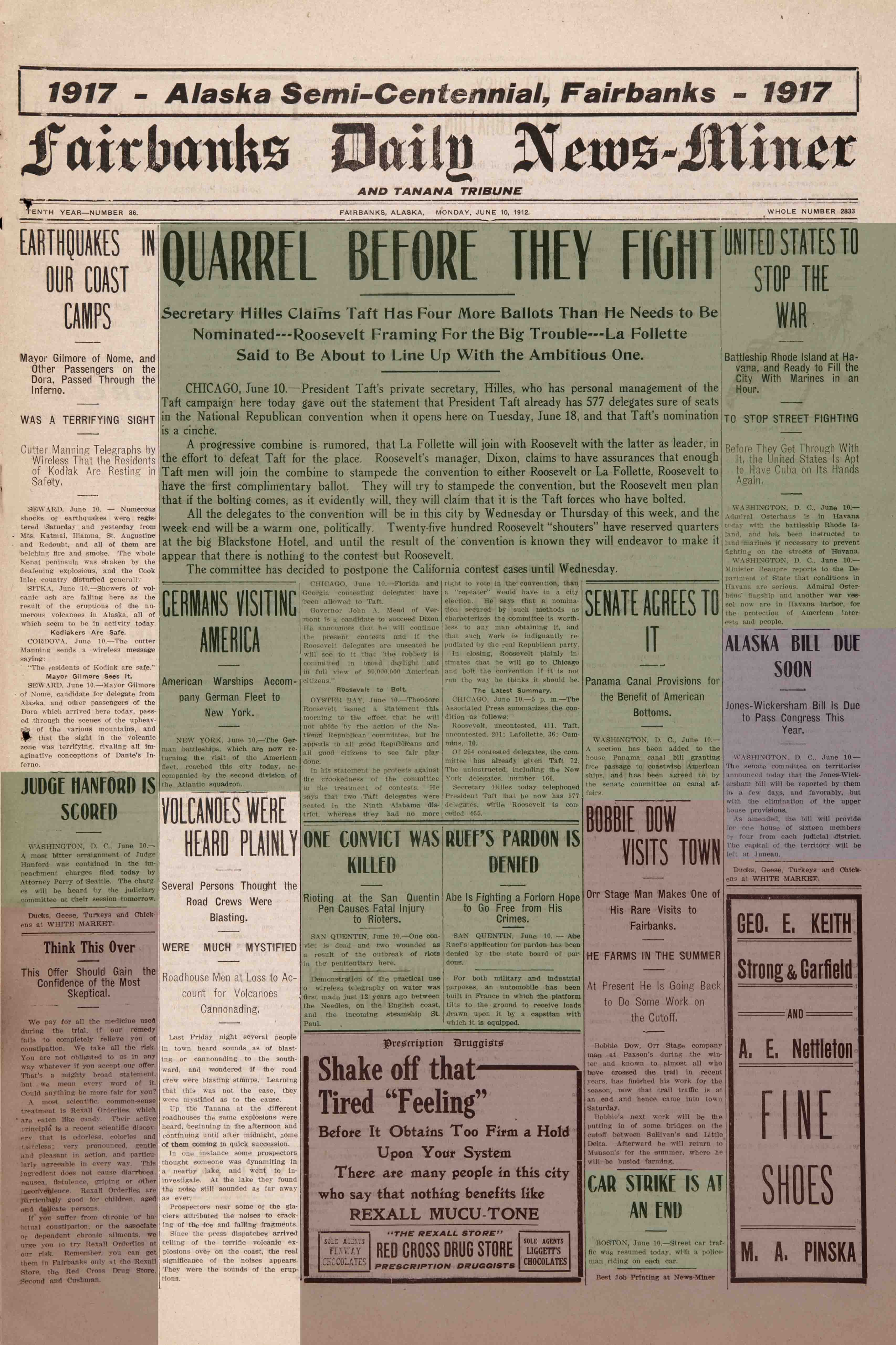 1912 June 10, Fairbanks Daily News-Miner (pg 1)