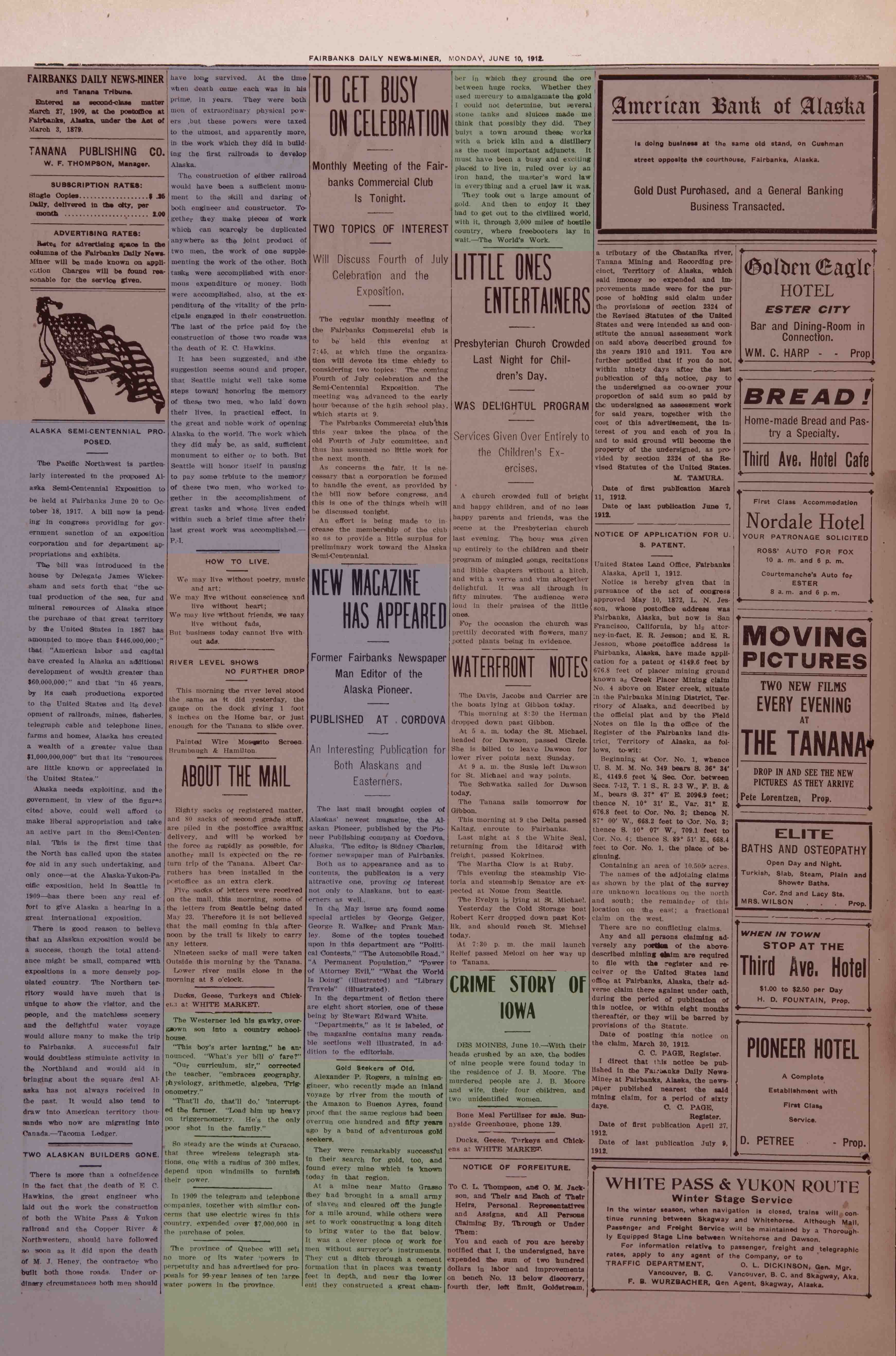 1912 June 10, Fairbanks Daily News-Miner (pg 2)