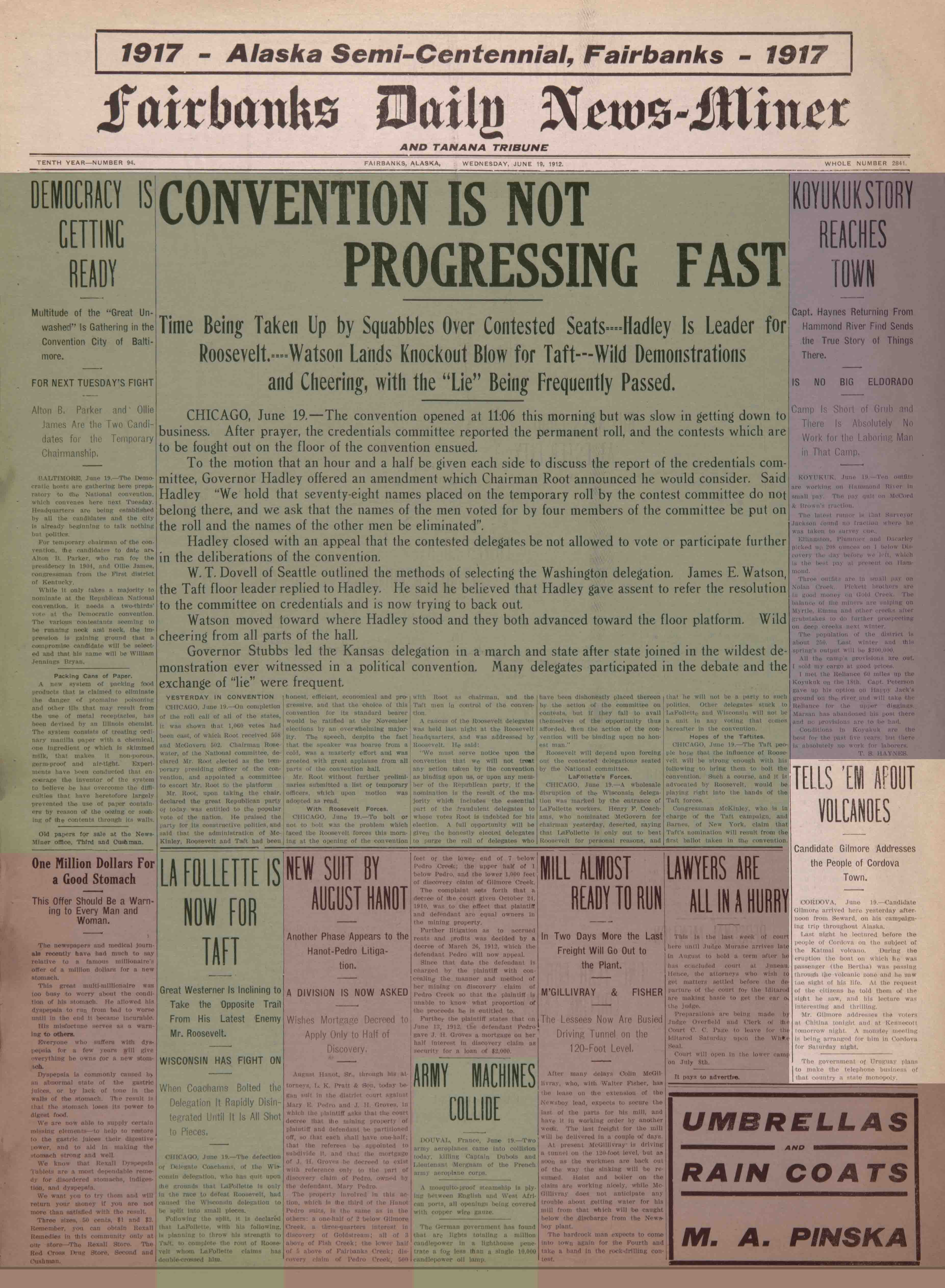1912 June 19, Fairbanks Daily News-Miner (pg 1)