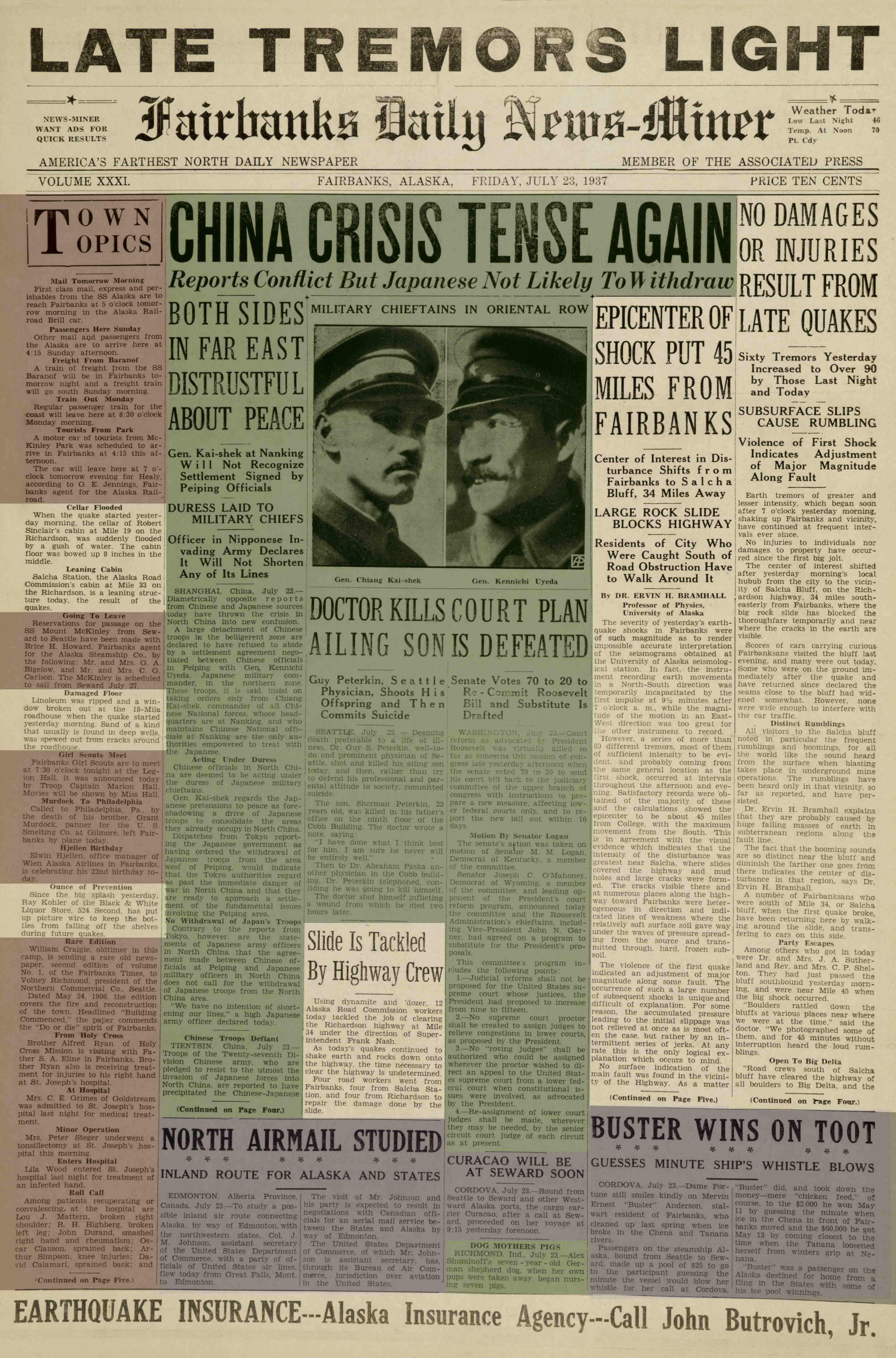 1937 July 23, Fairbanks Daily News-Miner (pg 1)