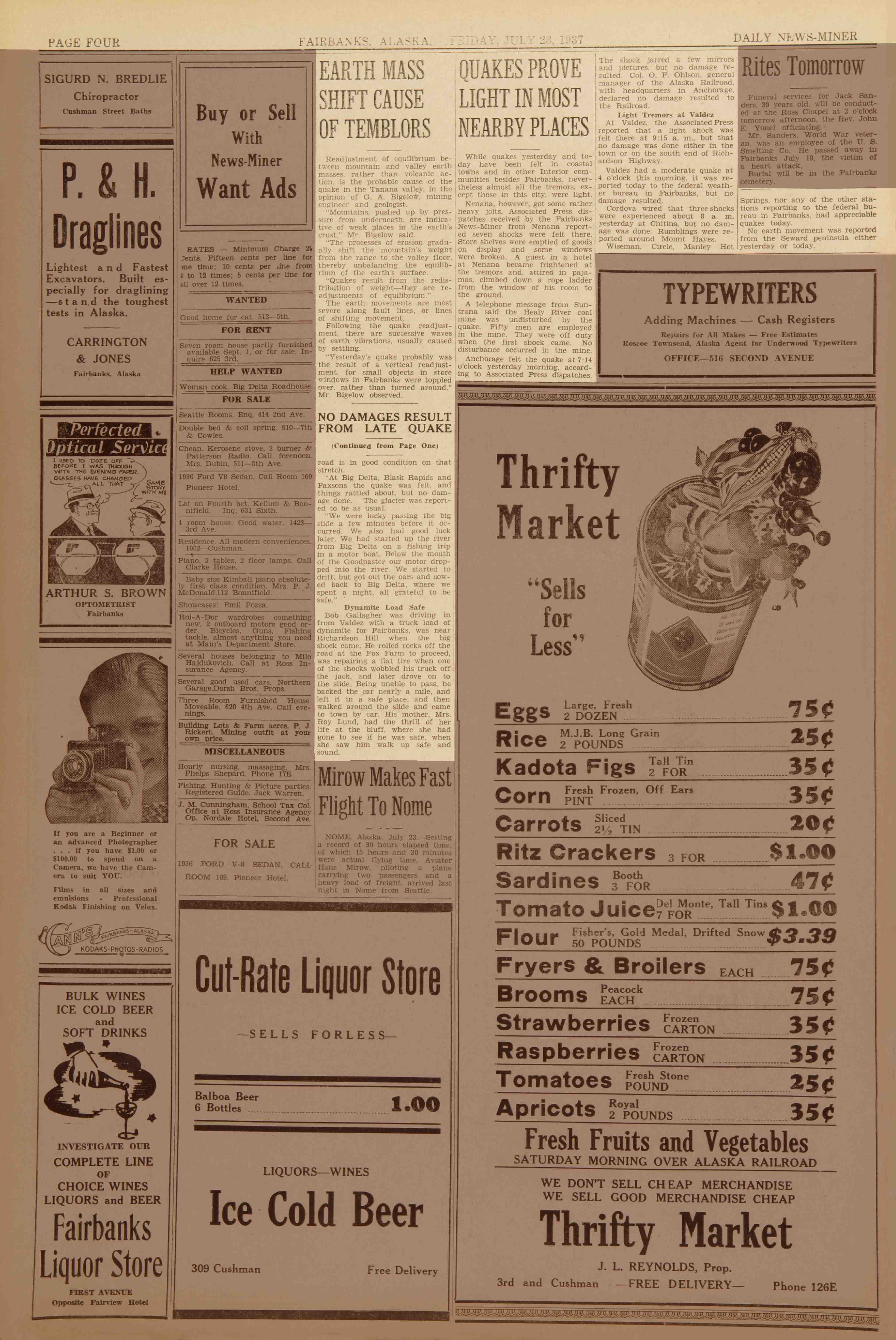 1937 July 23, Fairbanks Daily News-Miner (pg 4)