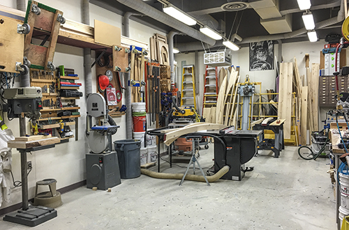 Exhibits and Digital Media Department Exhibit Fabrication Shop