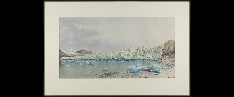 Theodore J. Richardson, Alaskan Scene: Muir Glacier, date unknown, UA1993-026-001