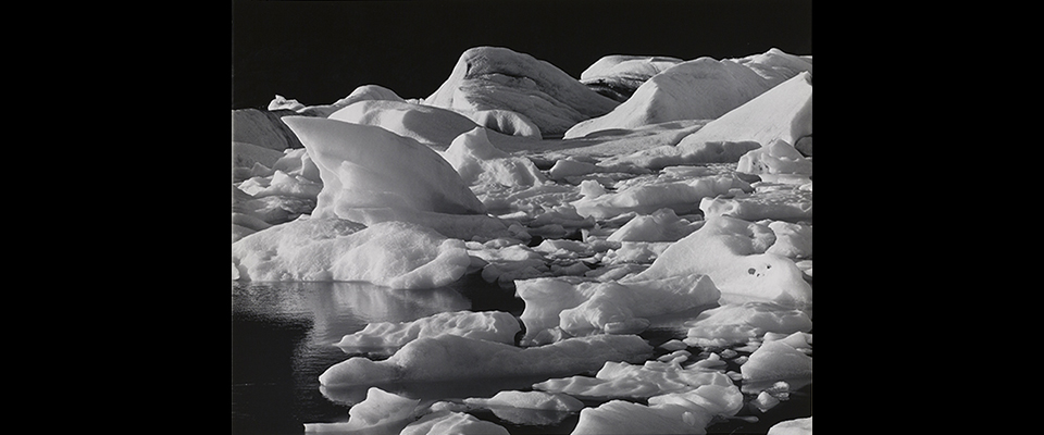 Sam Kimura, Ice Cascade, date unknown, UAP2002-051-001