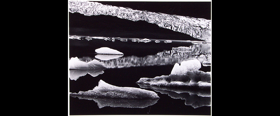 Brett Weston, Glacier Lake, ca. 1973, UAP1983-008-015