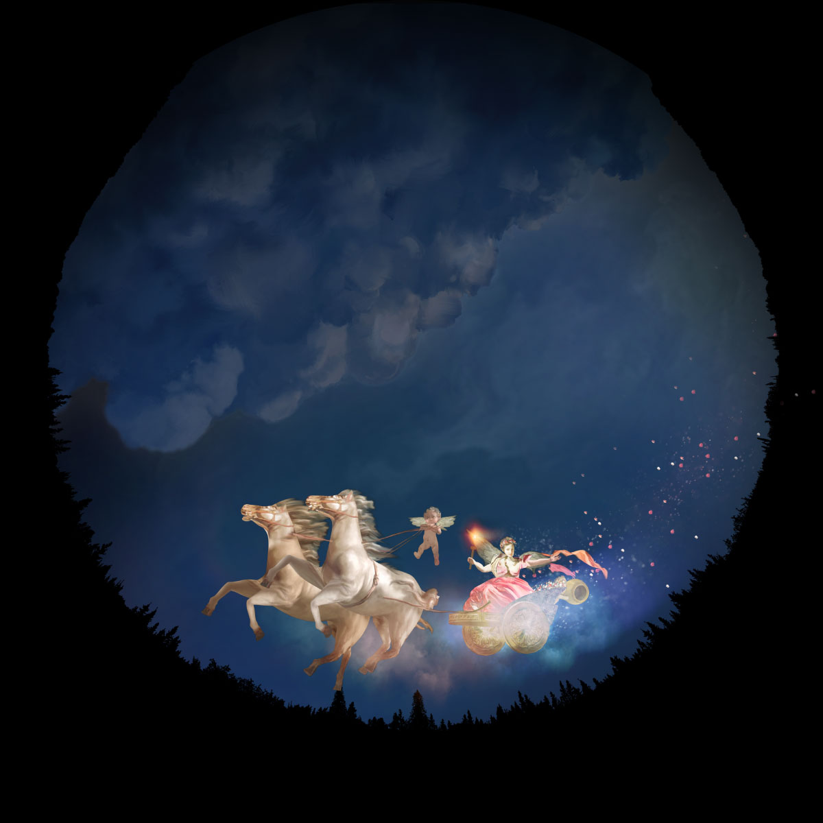 Aurora Lights of Wonder Fulldome projection - Roman mythology