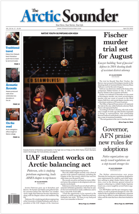 Download Arctic Sounder article about Patterson (PDF)