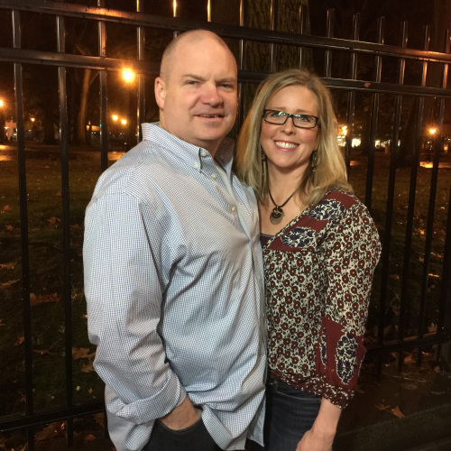 Sean McGee and wife, Keli