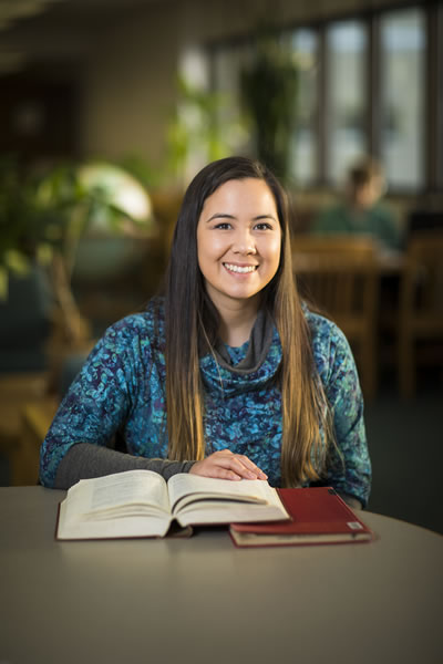 Larissa Strunk. UAF photo by JR Ancheta.