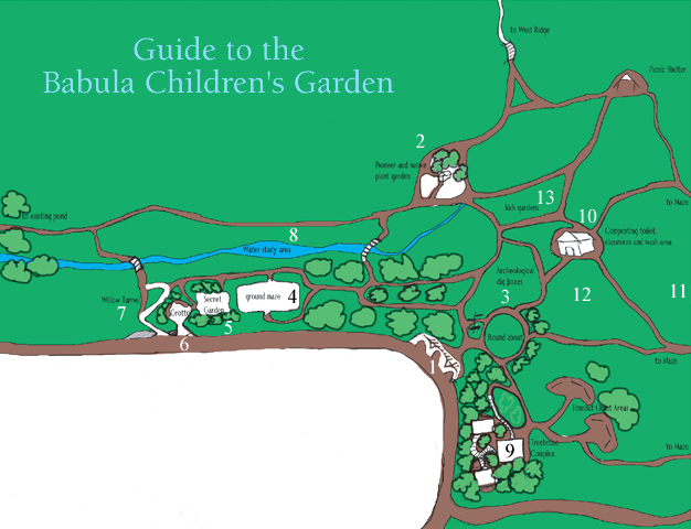 Children's Garden Map