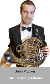 John Plucker, UAF music degree program graduate