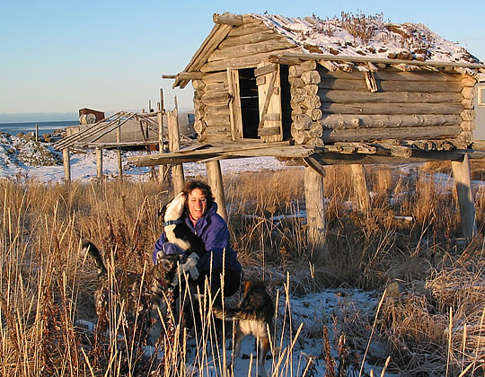 Jess in Unalakleet