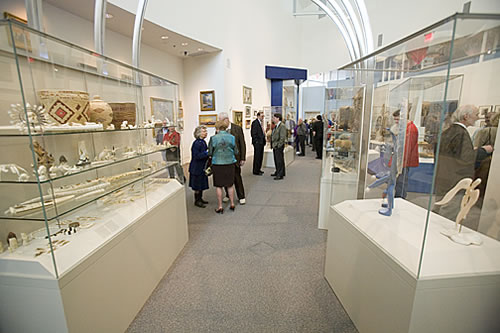 Another section of the gallery area of the new Rose Berry Gallery