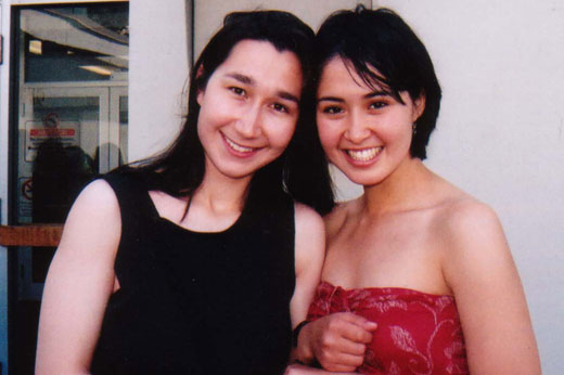 Stacey left, Kyan right.