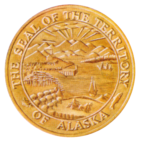 Alaska's territory seal