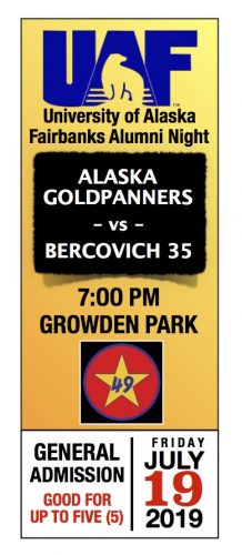 Goldpanners game Nanook Night flyer