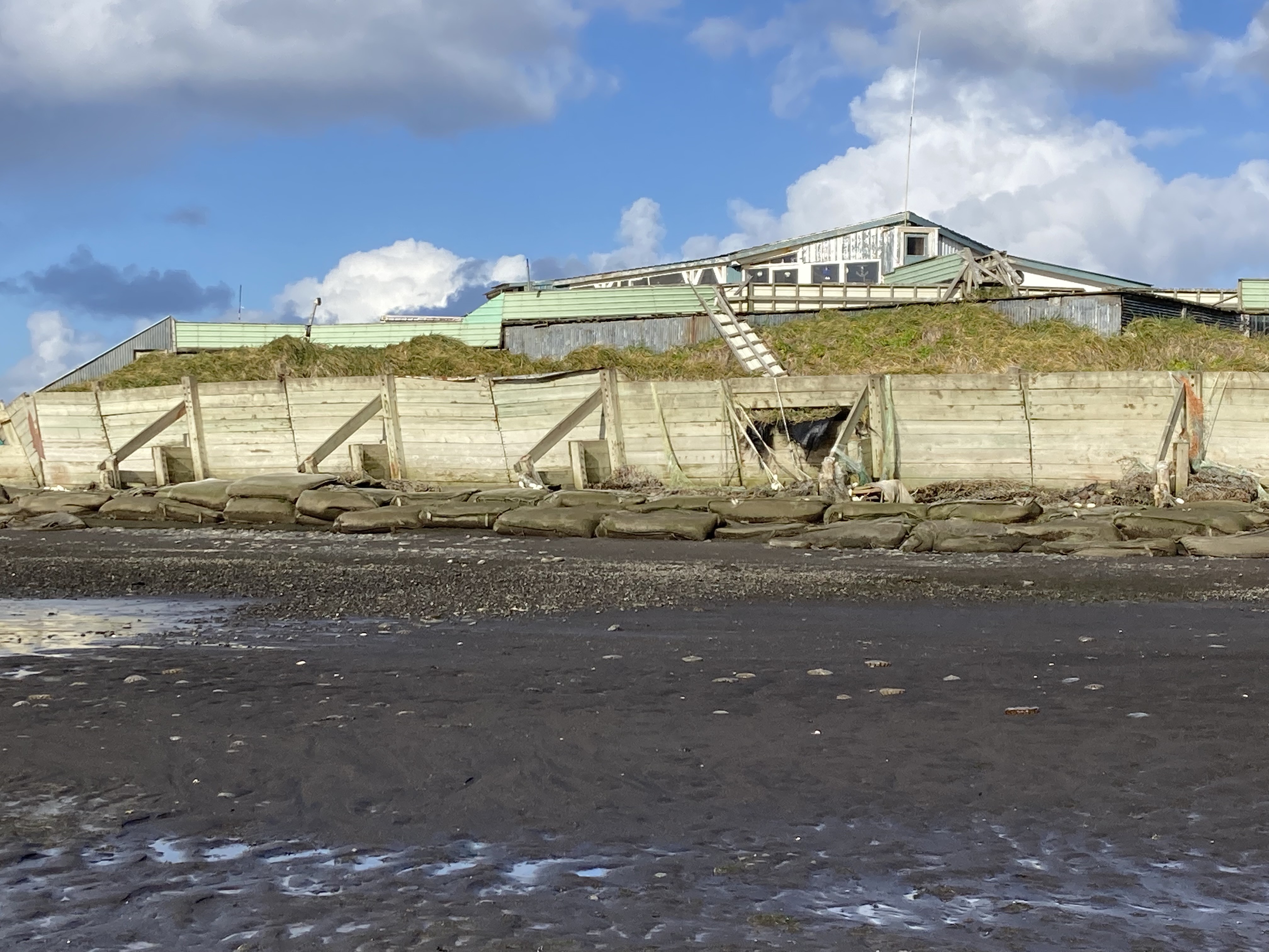 Nelson Lagoon seawall