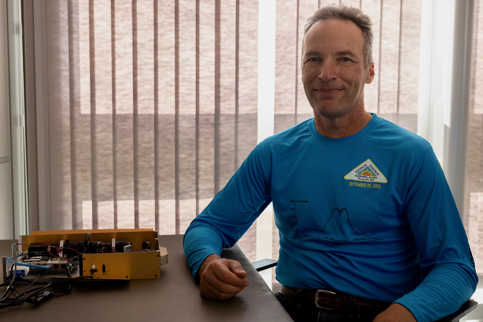 Carl Schmitt and his ice particle imager