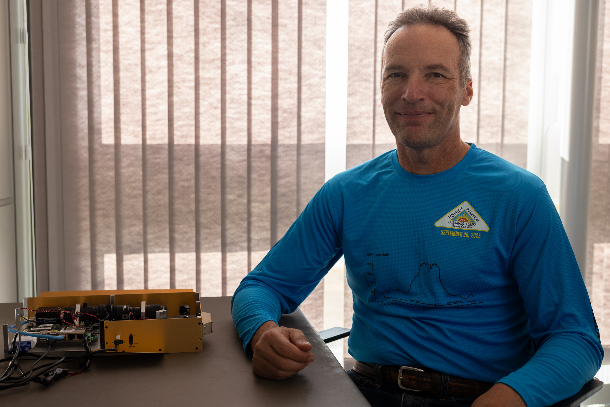 Carl Schmitt and his ice particle imager